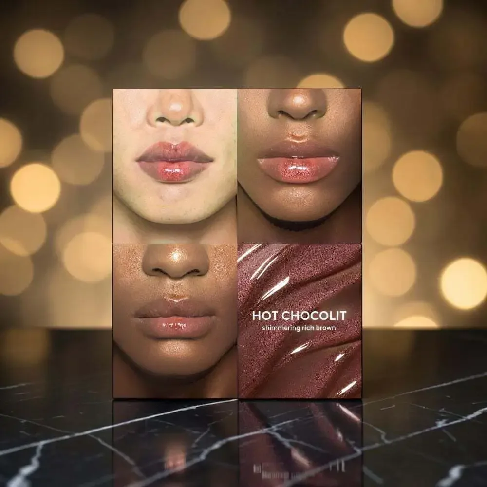 Fenty Beauty Gloss Bomb Heat Universal Lip Luminizer + Plumper Hot Chocolit